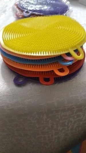 Eponge de lavage En Silicone Pour Vaisselle