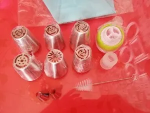 Douilles de Glaçage Pastisserie en Forme de fleur (13 pièces)