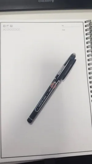 Cahier de notes réutilisable