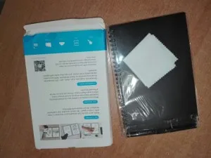 Cahier de notes réutilisable