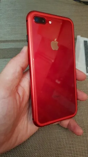 Coque magnétique de luxe en métal pour iPhone