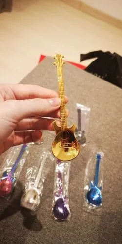 Cuillère à Café Guitare en Acier Inoxydable