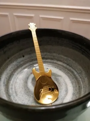Cuillère à Café Guitare en Acier Inoxydable
