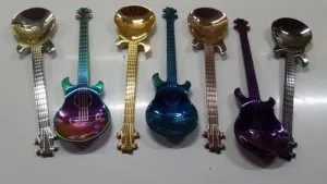 Cuillère à Café Guitare en Acier Inoxydable