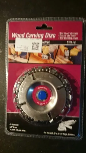 Disque meuleuse avec chaîne de 22 dents