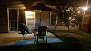 Eclairage LED Détachable pour parasol