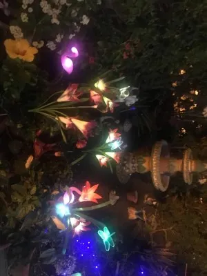 Fleurs Artificielles Lumineuses