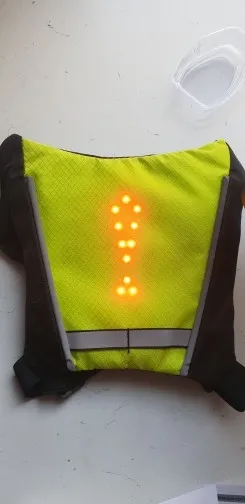 Gilet de sécurité de Cyclisme à LED