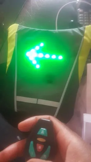 Gilet de sécurité de Cyclisme à LED