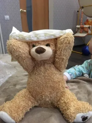 Ours en Peluche Peek-a-Boo