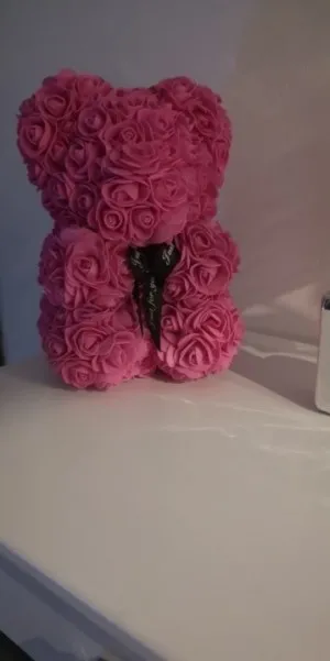 Ours en Peluche en Roses