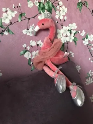Peluche Flamant Rose Musical