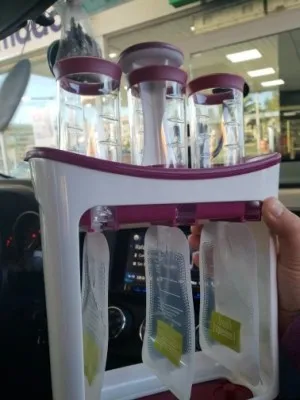 Ensemble De Pochettes D'Aliments Pour Bébé