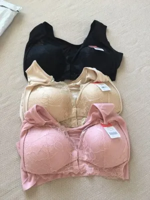Soutien-gorge Respirant Avec Fermeture à l'Avant