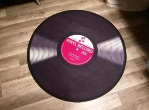 Tapis Disque Rétro