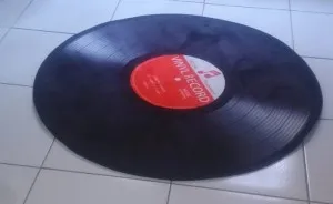 Tapis Disque Rétro