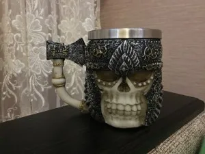 Tasse Crâne de Viking
