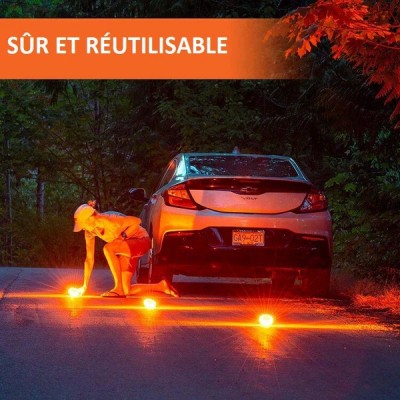 Éclairage d'Urgence Magnétique Pour Véhicule
