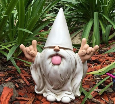 Elfe De Jardin En Résine