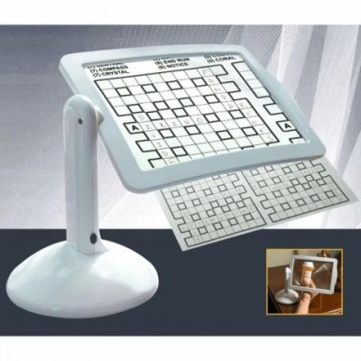 Loupe de lecture autoportante avec Éclairage LED