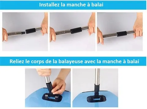 Balais Rotatif Nettoyant de sols