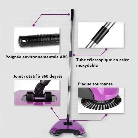 Balais Rotatif Nettoyant de sols