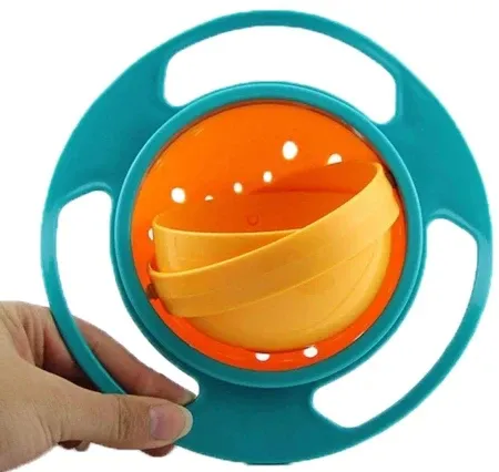 Bol Anti-déversement Pour Bébé - Rotation à 360° Bol Anti-déversement Pour Bébé - Rotation à 360°