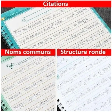 Cahier De Calligraphie 3D Cahier De Calligraphie 3D