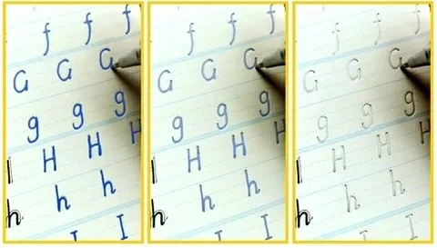 Cahier De Calligraphie 3D Cahier De Calligraphie 3D