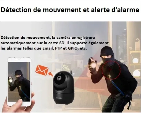 Caméra de surveillance à distance pour particuliers et professionnels Caméra de surveillance à distance pour particuliers et professionnels