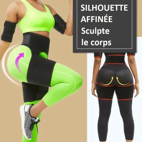 Ceinture Amincissante 2-en-1 Ceinture Amincissante 2-en-1
