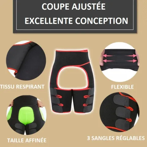 Ceinture Amincissante 2-en-1 Ceinture Amincissante 2-en-1