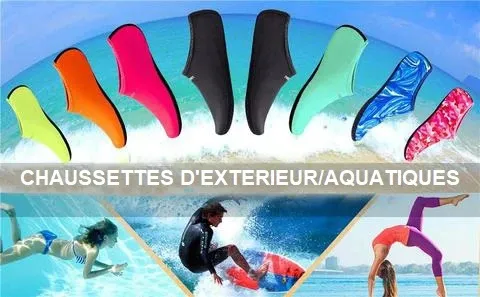 Chaussettes Aquatiques à Séchage Rapide - Natation - Plage - Surf