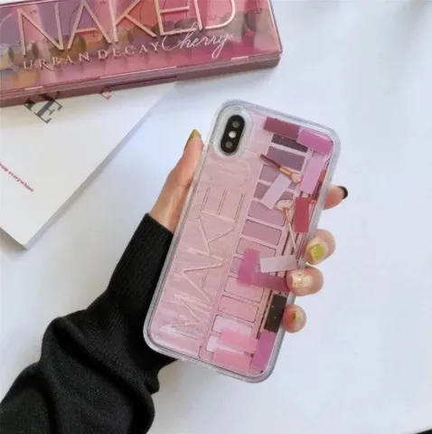 Coque Etui De Protection Fard à Paupières Pour IPhone