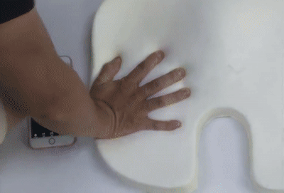 Coussin de siège orthopédique en gel