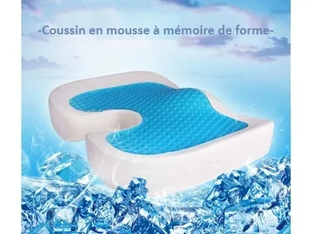 Coussin de siège orthopédique en gel