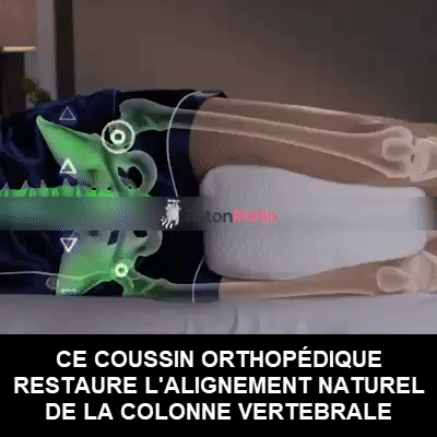 Coussin Orthopédique pour Jambes à Mousse Mémoire de Forme