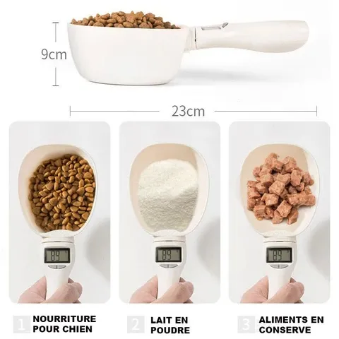 Pelle Cuillère de dosage pour Chien et Chat