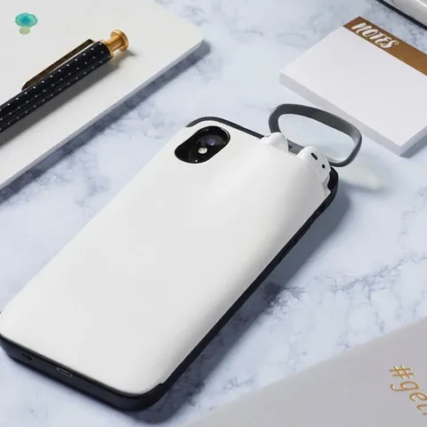 Etui 2-en-1 - IPhone et AirPods