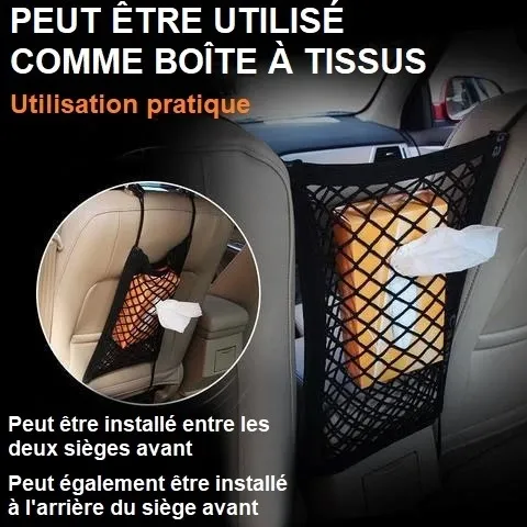 Filet de Rangement pour Voiture