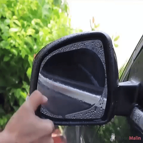 Film Protecteur Autocollant Anti-Pluie pour Voiture (lot de 2)