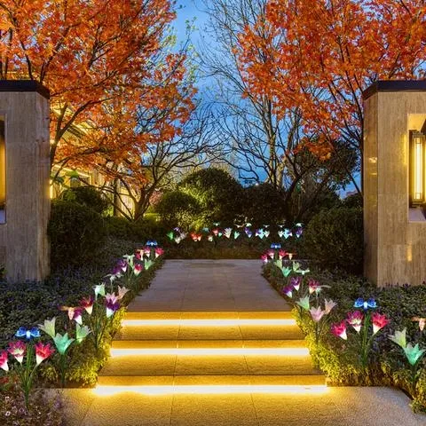 Fleurs Artificielles Lumineuses