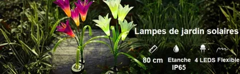 Fleurs Artificielles Lumineuses