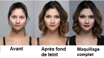 Fond de Teint Liquide - Changement de Couleur Impeccable