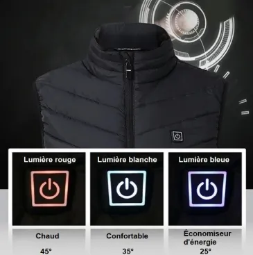 Gilet Chauffant Electrique