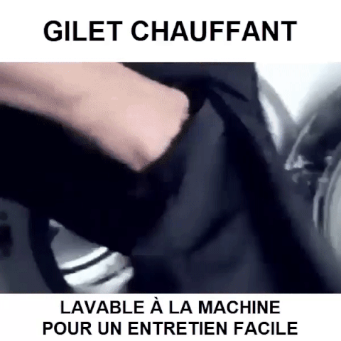 Gilet Chauffant Electrique