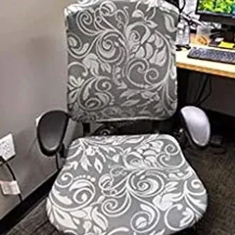 Housse Extensible Décorative Pour Chaise De Bureau
