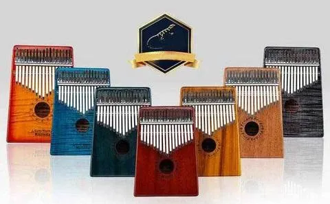 Kalimba 17 touches - Piano à Pouces En Bois d