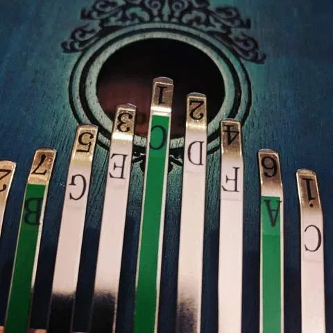 Kalimba 17 touches - Piano à Pouces En Bois d