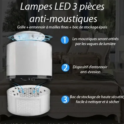 Lampe LED Anti-moustiques Lampe LED Anti-moustiques